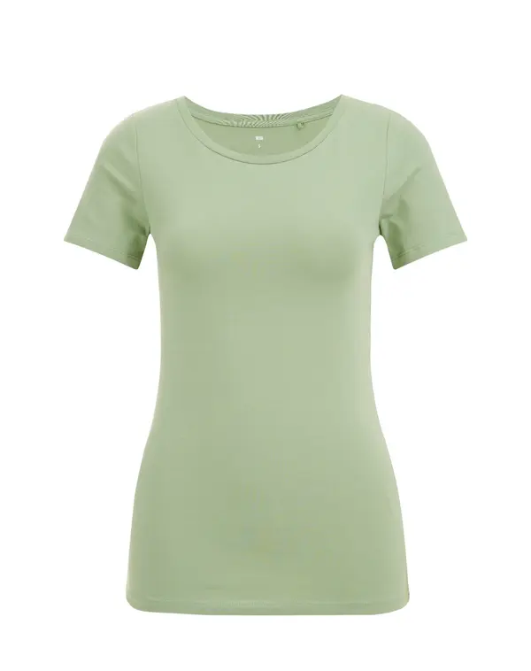 WE Fashion WE Fashion Majica  pastelno zelena
