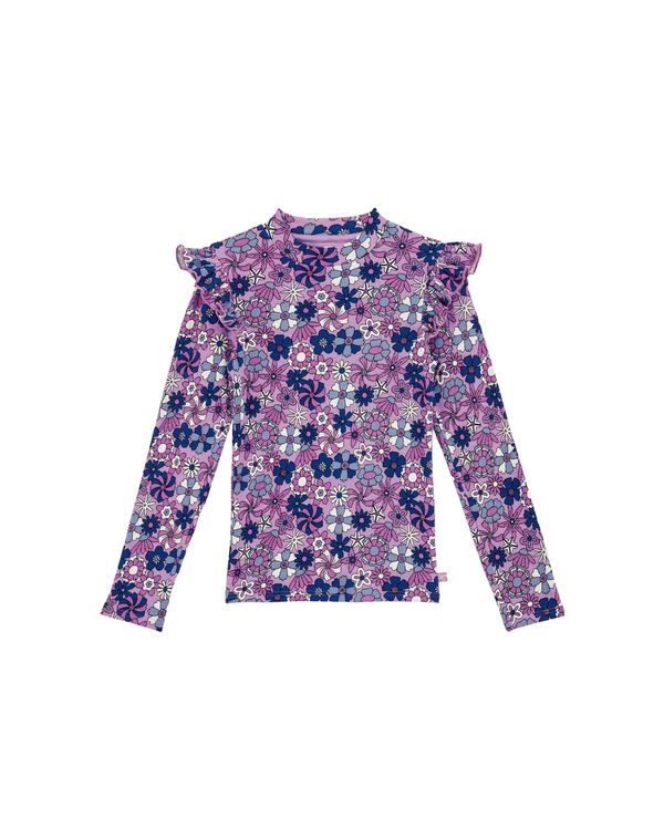 WE Fashion WE Fashion Majica  plava / ljubičasta / svijetloljubičasta / bijela