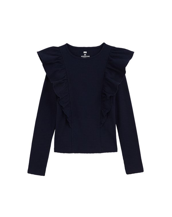 WE Fashion WE Fashion Majica  tamno plava