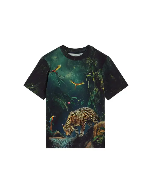 WE Fashion WE Fashion Majica  tamno plava / miks boja