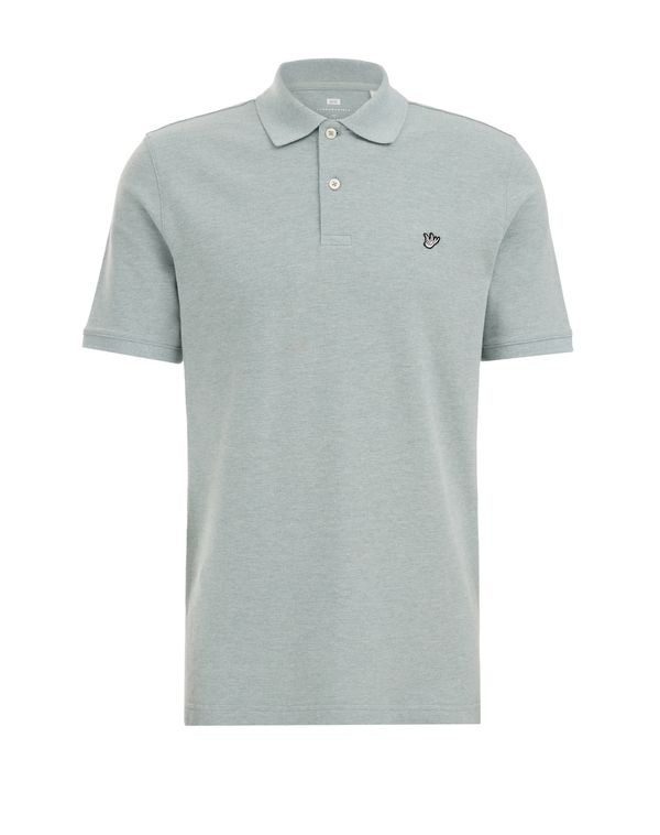 WE Fashion WE Fashion Majica  zelena / crna / bijela