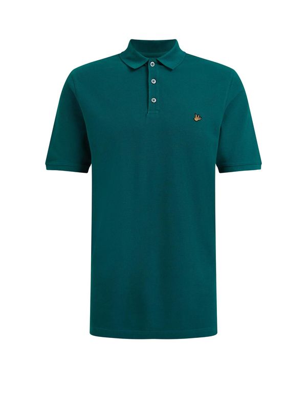 WE Fashion WE Fashion Majica  žuta / tamno zelena / crna