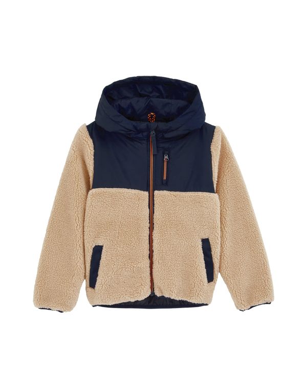 WE Fashion WE Fashion Prijelazna jakna  bež / tamno plava