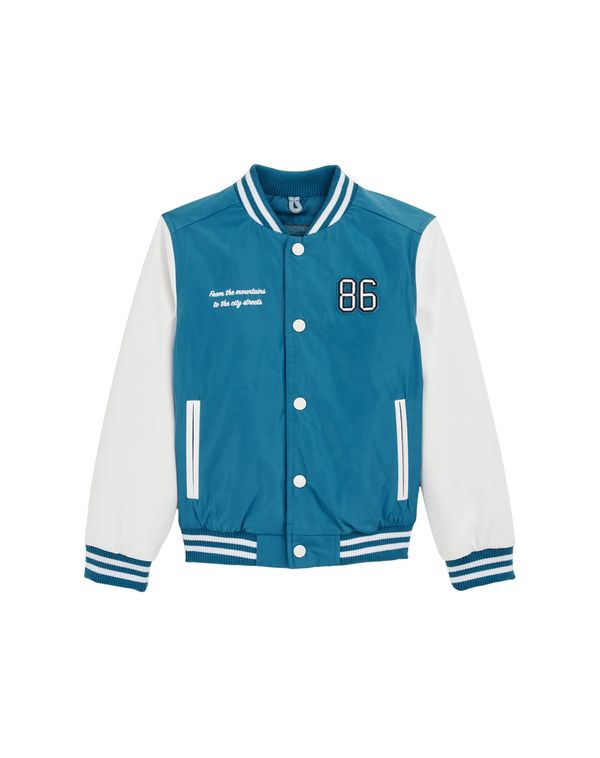 WE Fashion WE Fashion Prijelazna jakna  kobalt plava / bijela