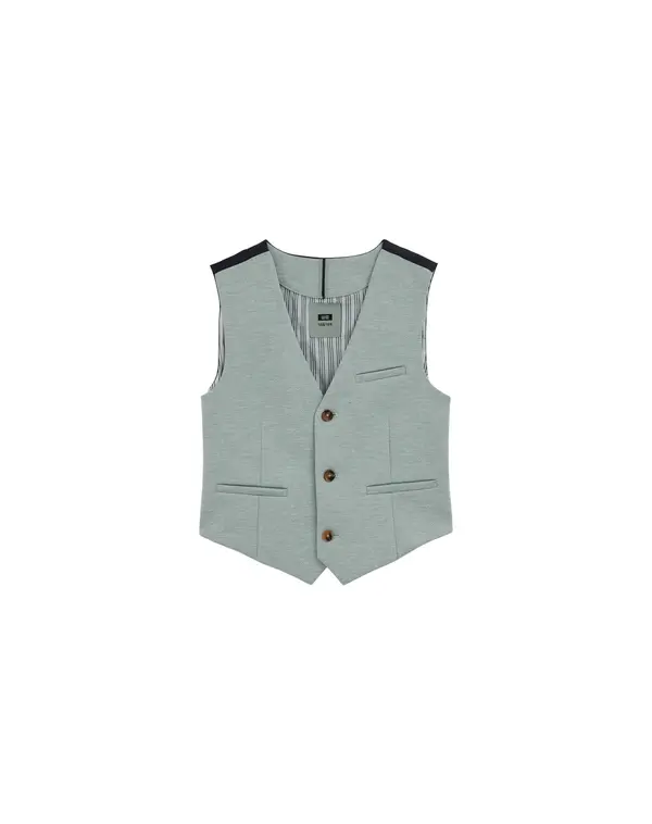WE Fashion WE Fashion Prsluk  menta / crna