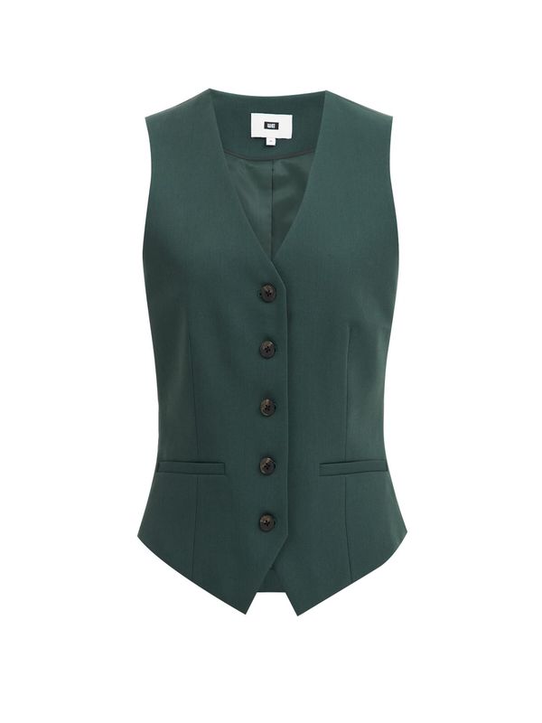 WE Fashion WE Fashion Prsluk  tamno zelena