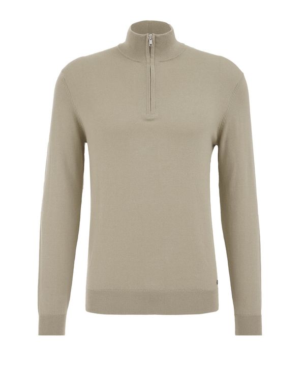 WE Fashion WE Fashion Pulover  bež siva