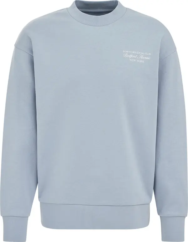 WE Fashion WE Fashion Pulover  pastelno plava