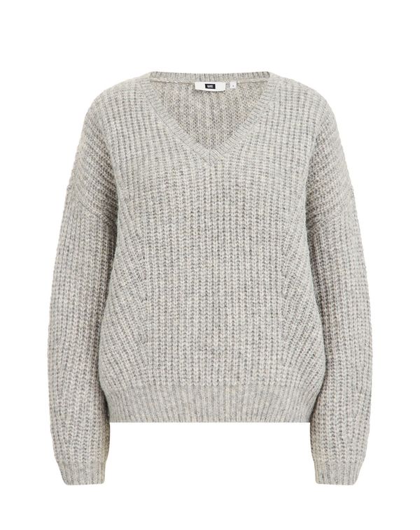 WE Fashion WE Fashion Pulover  svijetlosiva