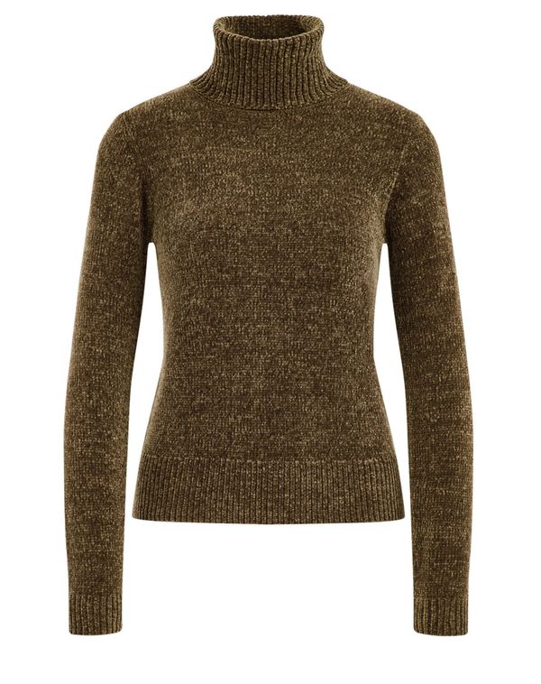 WE Fashion WE Fashion Pulover  tamno zelena