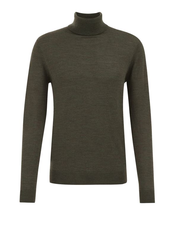 WE Fashion WE Fashion Pulover  tamno zelena