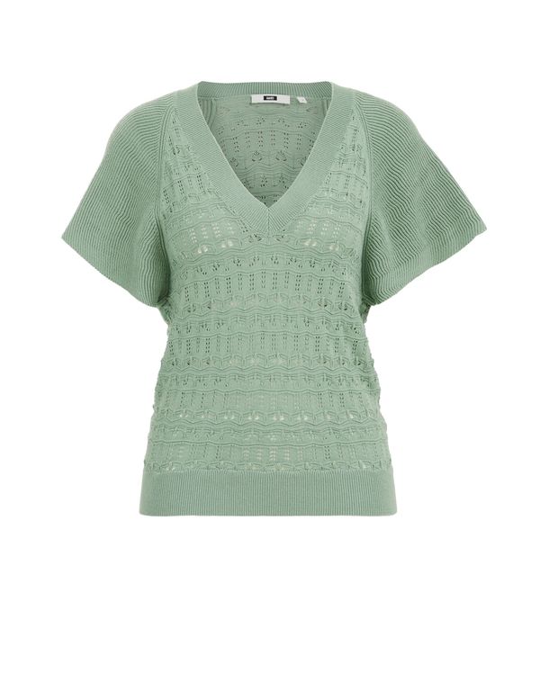 WE Fashion WE Fashion Pulover  zelena