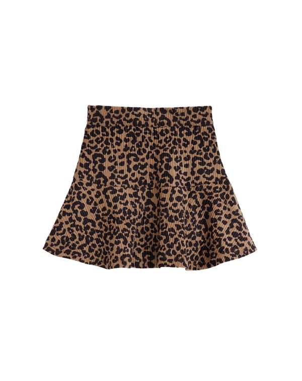 WE Fashion WE Fashion Suknja  smeđa / crna