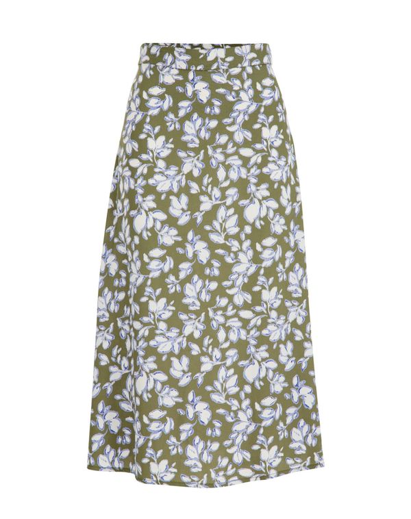 WE Fashion WE Fashion Suknja  svijetloplava / maslinasta / bijela