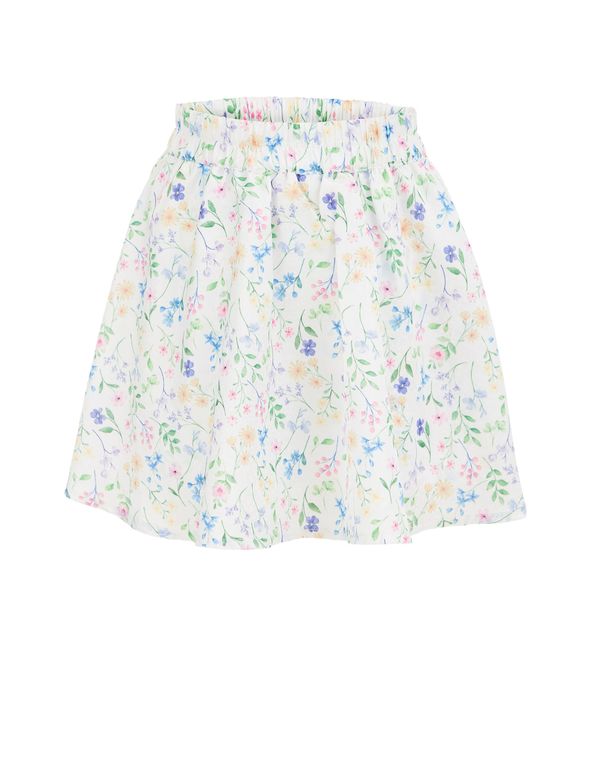 WE Fashion WE Fashion Suknja  zelena / ljubičasto plava / roza / bijela