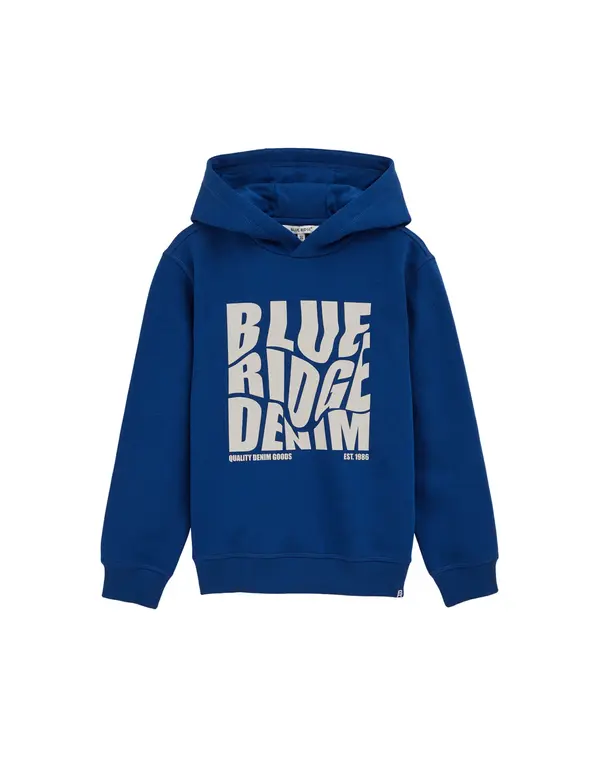 WE Fashion WE Fashion Sweater majica  bež / kobalt plava