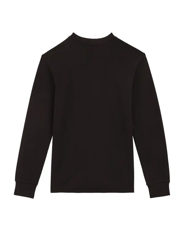 WE Fashion WE Fashion Sweater majica  crna / bijela