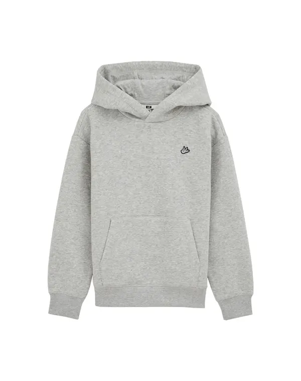 WE Fashion WE Fashion Sweater majica  svijetlosiva / siva melange