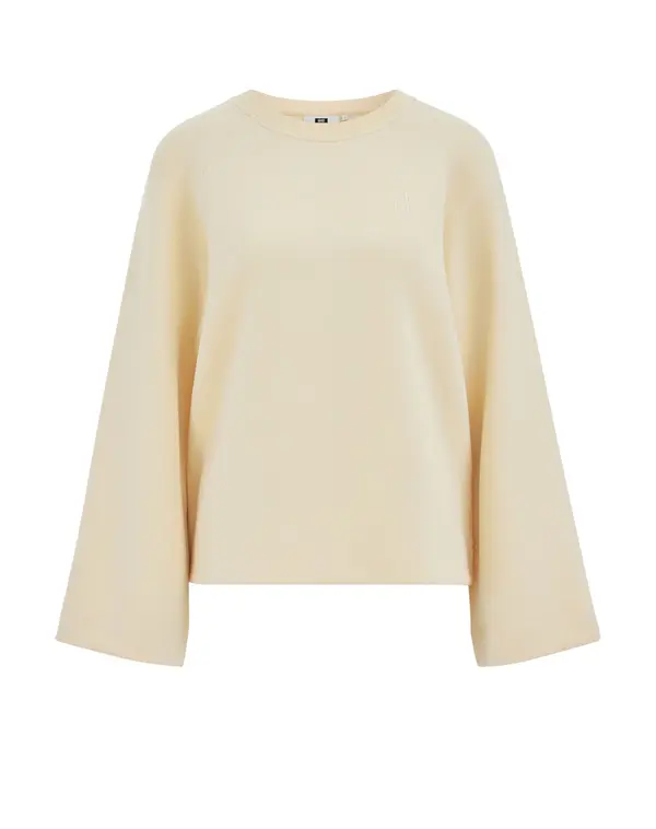 WE Fashion WE Fashion Sweater majica  svijetložuta