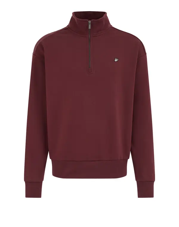 WE Fashion WE Fashion Sweater majica  tamno crvena