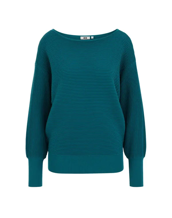 WE Fashion WE Fashion Sweater majica  zelena