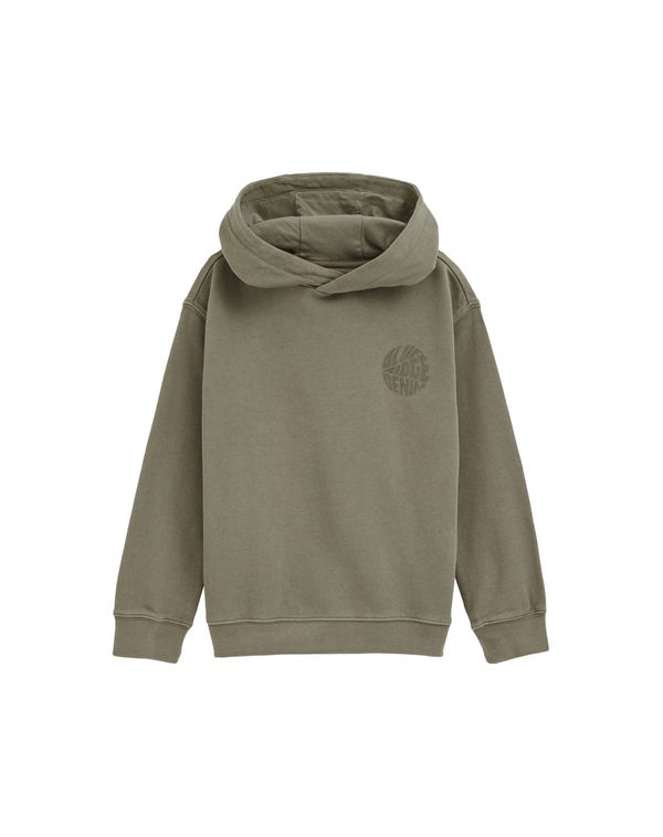 WE Fashion WE Fashion Sweater majica  zelena / tamno zelena