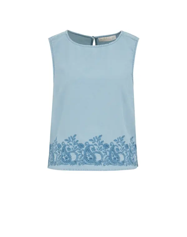 WE Fashion WE Fashion Top  azur / svijetloplava