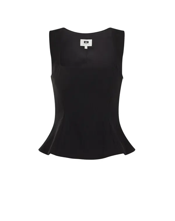 WE Fashion WE Fashion Top  crna