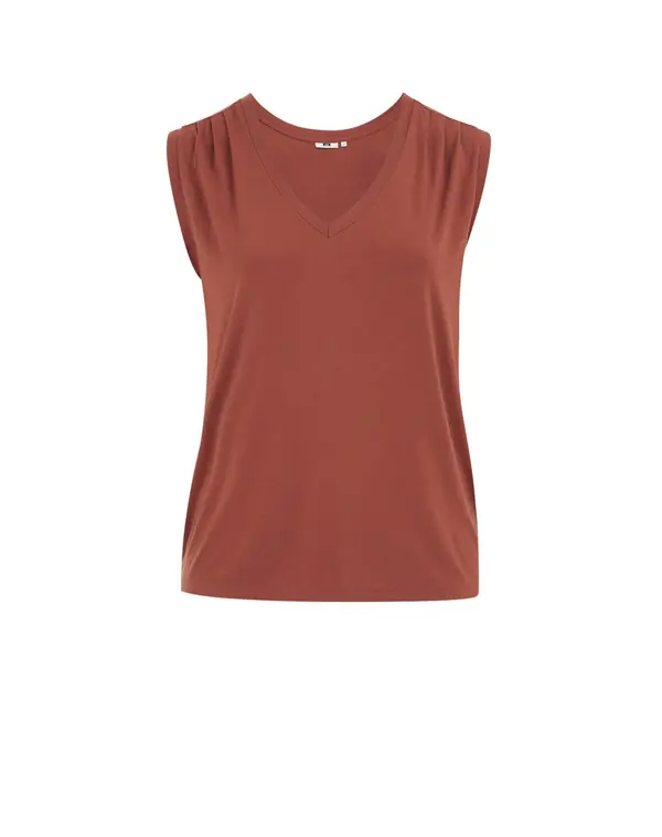 WE Fashion WE Fashion Top  hrđavo crvena
