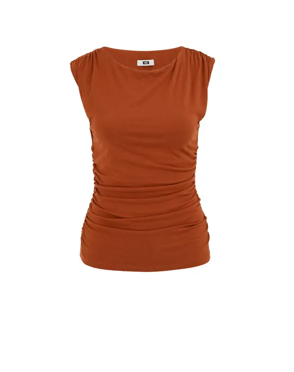 WE Fashion WE Fashion Top  hrđavo smeđa