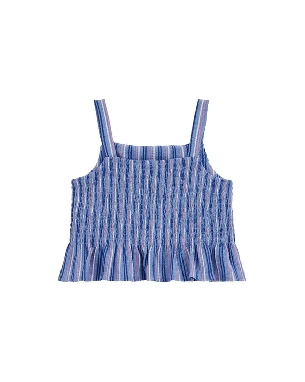 WE Fashion WE Fashion Top  plava / roza / bijela