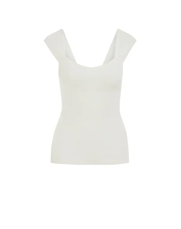 WE Fashion WE Fashion Top  prljavo bijela