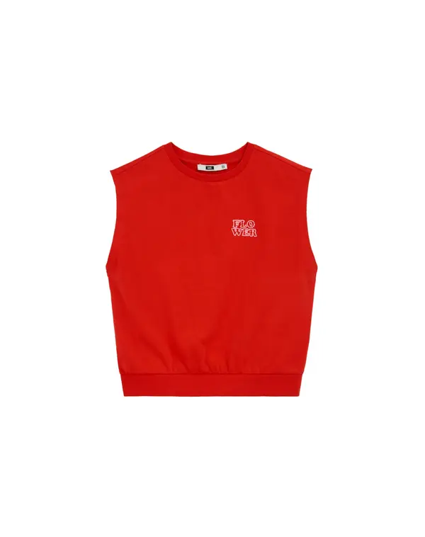 WE Fashion WE Fashion Top  roza / crvena