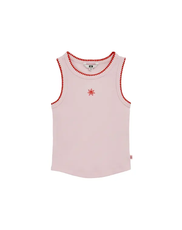 WE Fashion WE Fashion Top  svijetloroza / svijetlo crvena