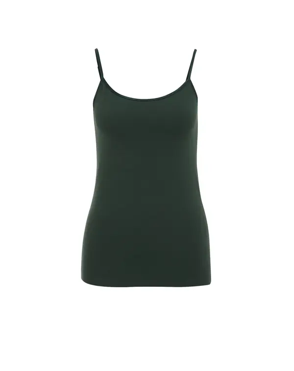 WE Fashion WE Fashion Top  tamno zelena