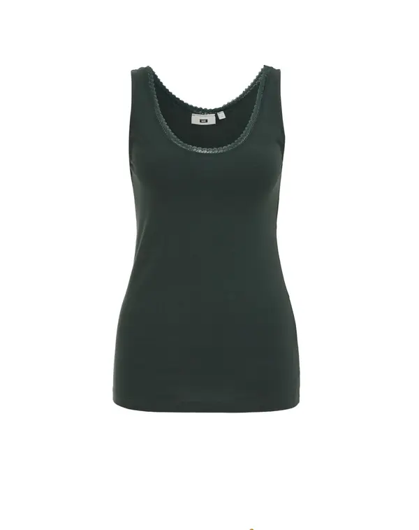 WE Fashion WE Fashion Top  tamno zelena
