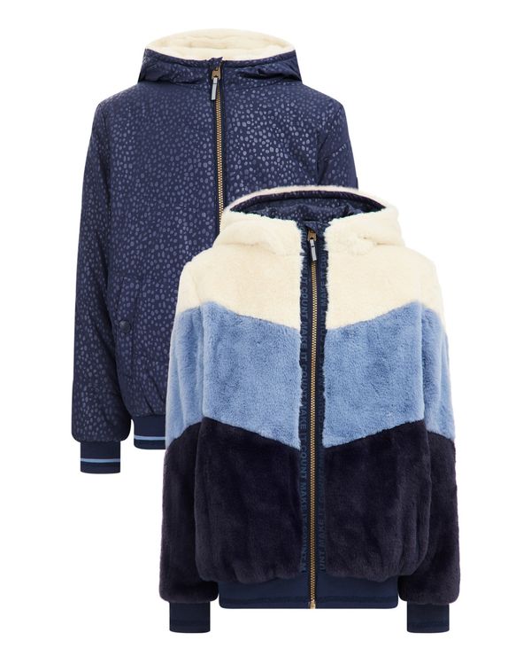 WE Fashion WE Fashion Zimska jakna  bež / tamno plava