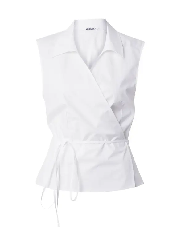 WEEKDAY WEEKDAY Bluza 'Aby'  bijela