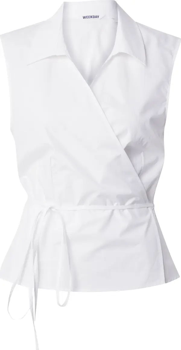 WEEKDAY WEEKDAY Bluza 'Aby'  bijela
