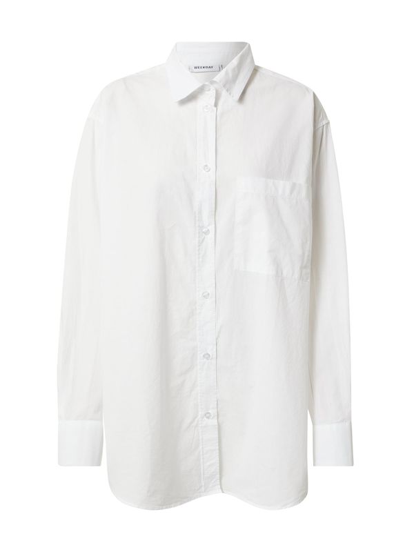 WEEKDAY WEEKDAY Bluza  bijela