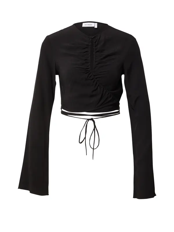 WEEKDAY WEEKDAY Bluza 'Cassie'  crna