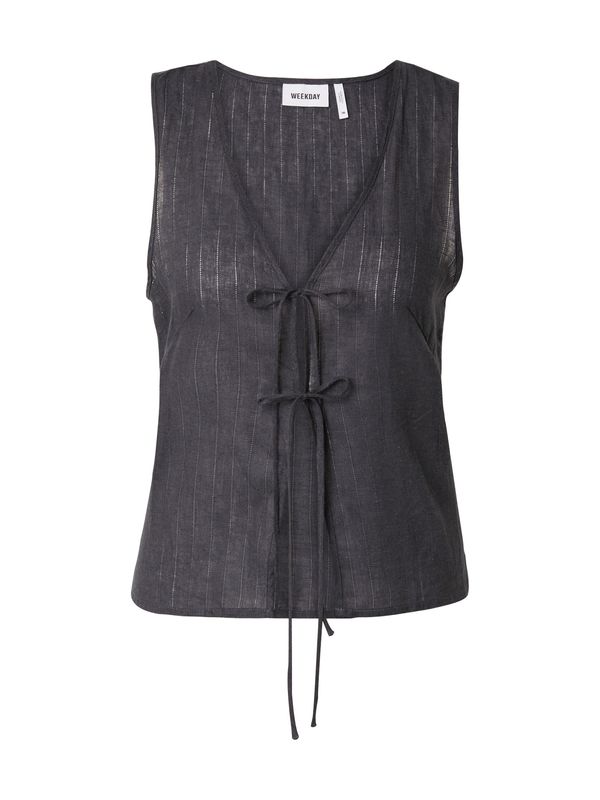 WEEKDAY WEEKDAY Bluza 'Cecile'  antracit siva