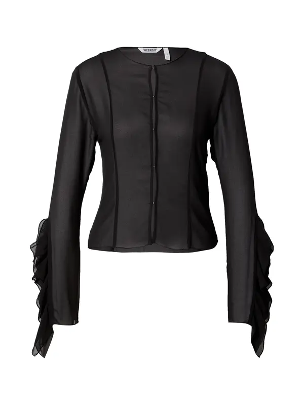 WEEKDAY WEEKDAY Bluza 'Sasha'  crna