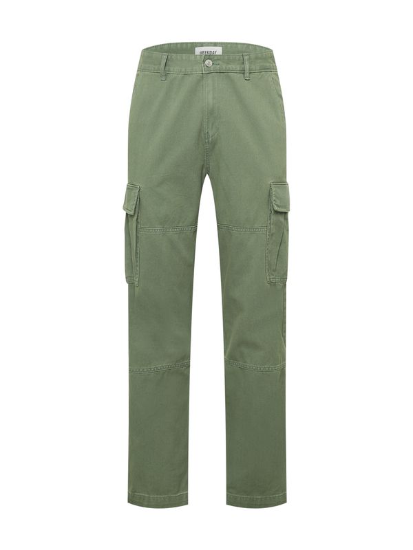 WEEKDAY WEEKDAY Cargo hlače 'Joel'  svijetlozelena
