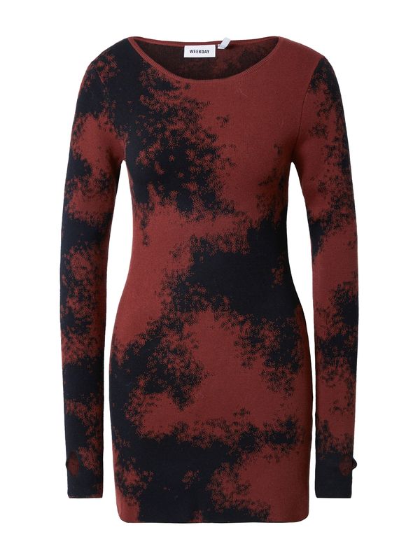 WEEKDAY WEEKDAY Haljina 'Josie'  višnja / crna