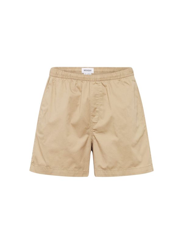 WEEKDAY WEEKDAY Hlače 'Alex'  pijesak