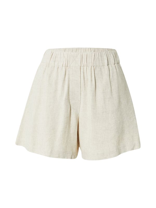 WEEKDAY WEEKDAY Hlače 'Ava'  bijela melange