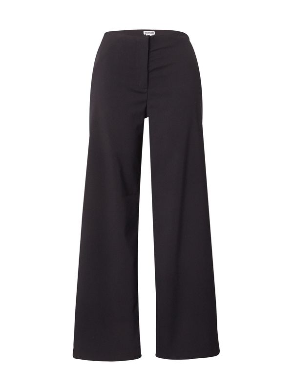 WEEKDAY WEEKDAY Hlače  crna