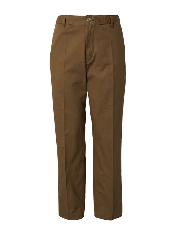 WEEKDAY WEEKDAY Hlače na crtu 'Joel'  maslinasta