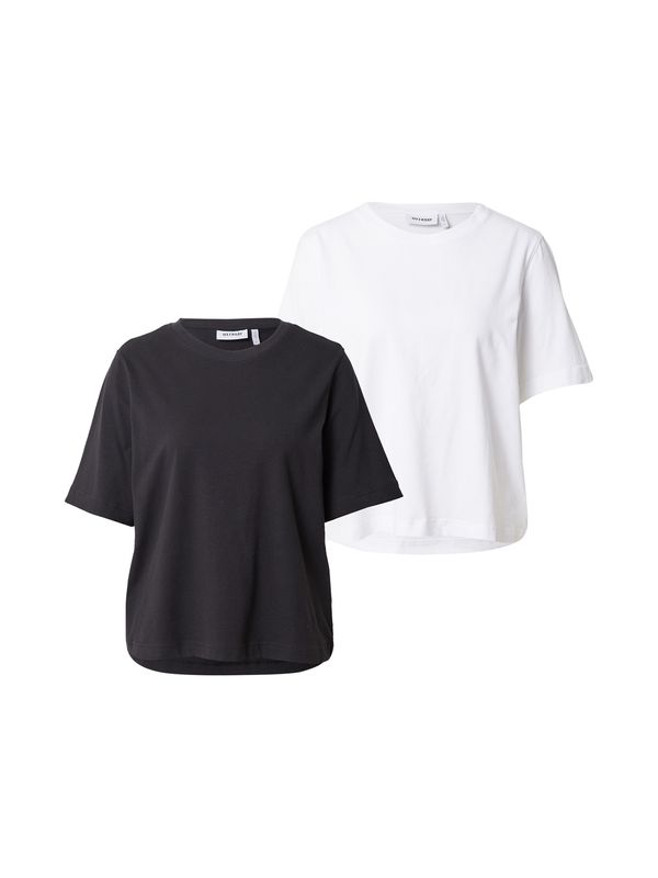 WEEKDAY WEEKDAY Majica  crna / bijela